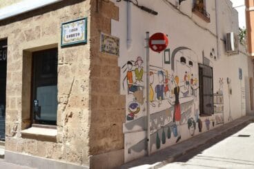 Esquina de la Calle Loreto y la Calle Sard