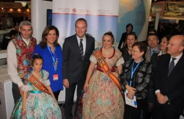 Fitur 2015 Fabra y las Falleras Mayores