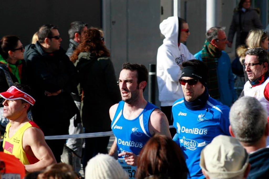 Gonzalo Durá y Miguell Ángel Martínez en Santa Pola