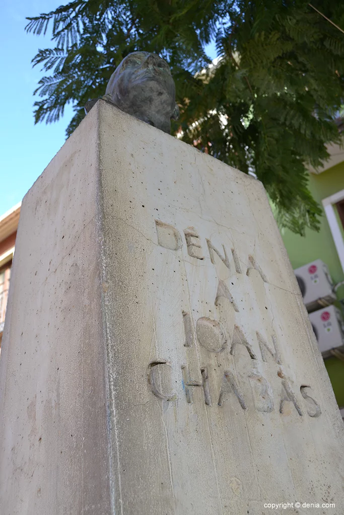 Homenaje a Joan Chabàs en la calle Cop