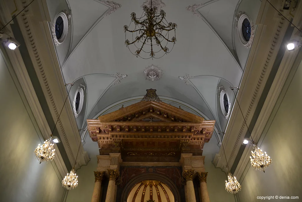 Iglesia de Nuestra Señora de la Asunción – bóveda del altar