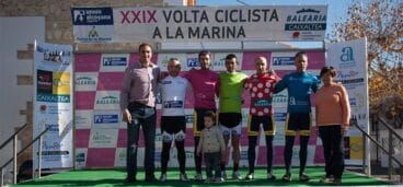 José Miguel Marí con todos los líderes