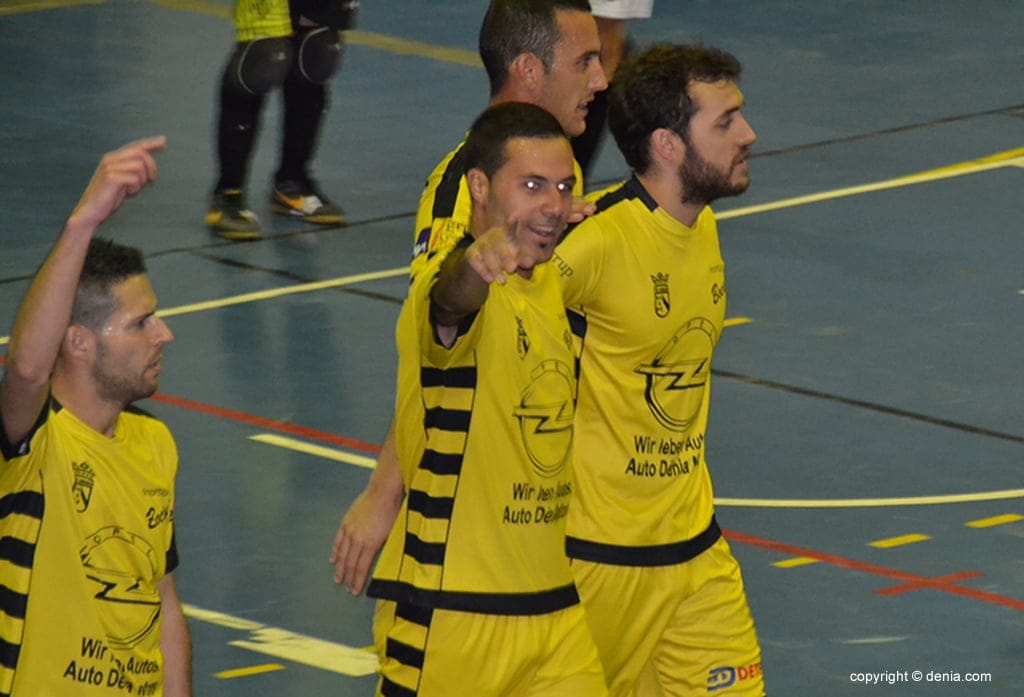 Juanjo tras conseguir su gol