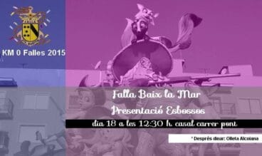 La Falla Baix la Mar presentará sus bocetos