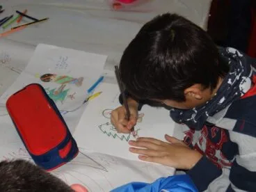 La xicalla del Oeste en el concurso de dibujo