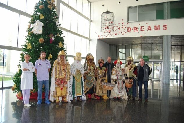 Los Reyes Magos en el Hospital