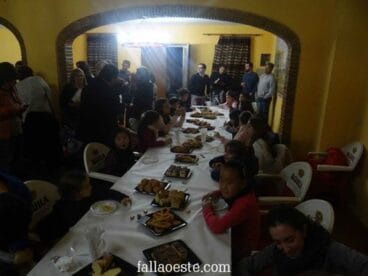 Merienda de la comisión infantil del Oeste