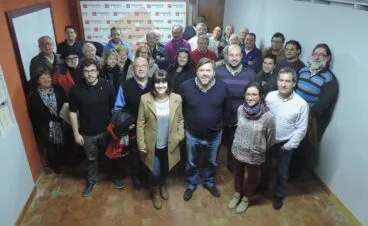 Miembros de Compromis en Dénia