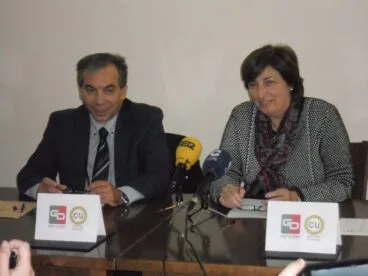 Miguel Llobell y Pepa Font