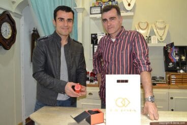 Pedro con Fran de La Joia