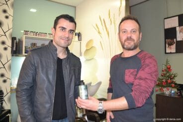Pedro con Toni Devesa