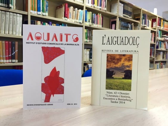 Presentación de las revistas Aguaits i l'Aiguadolç
