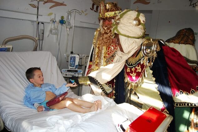 Reyes Magos en el Hospital