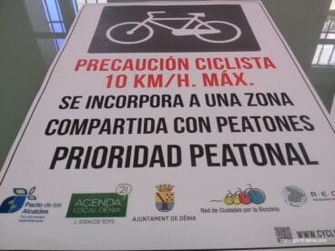 Señalización para las bicicletas