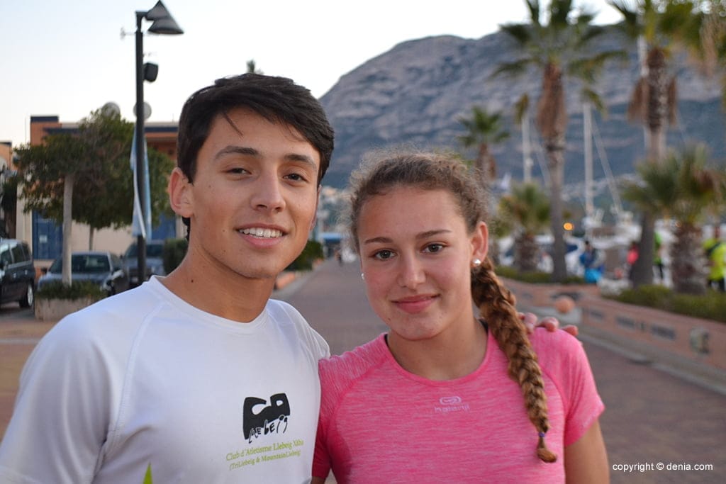 Siro Piña y Andrea Fernández