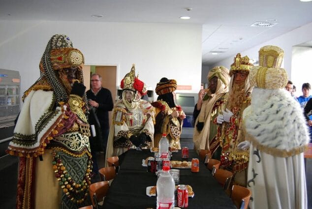 Tentempié preparado para los Reyes