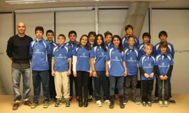 Triatletas del Baleària Diànium