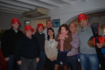 Tripulación del Mar d´Ilusió ganadora del concurso de Pesca Pagell