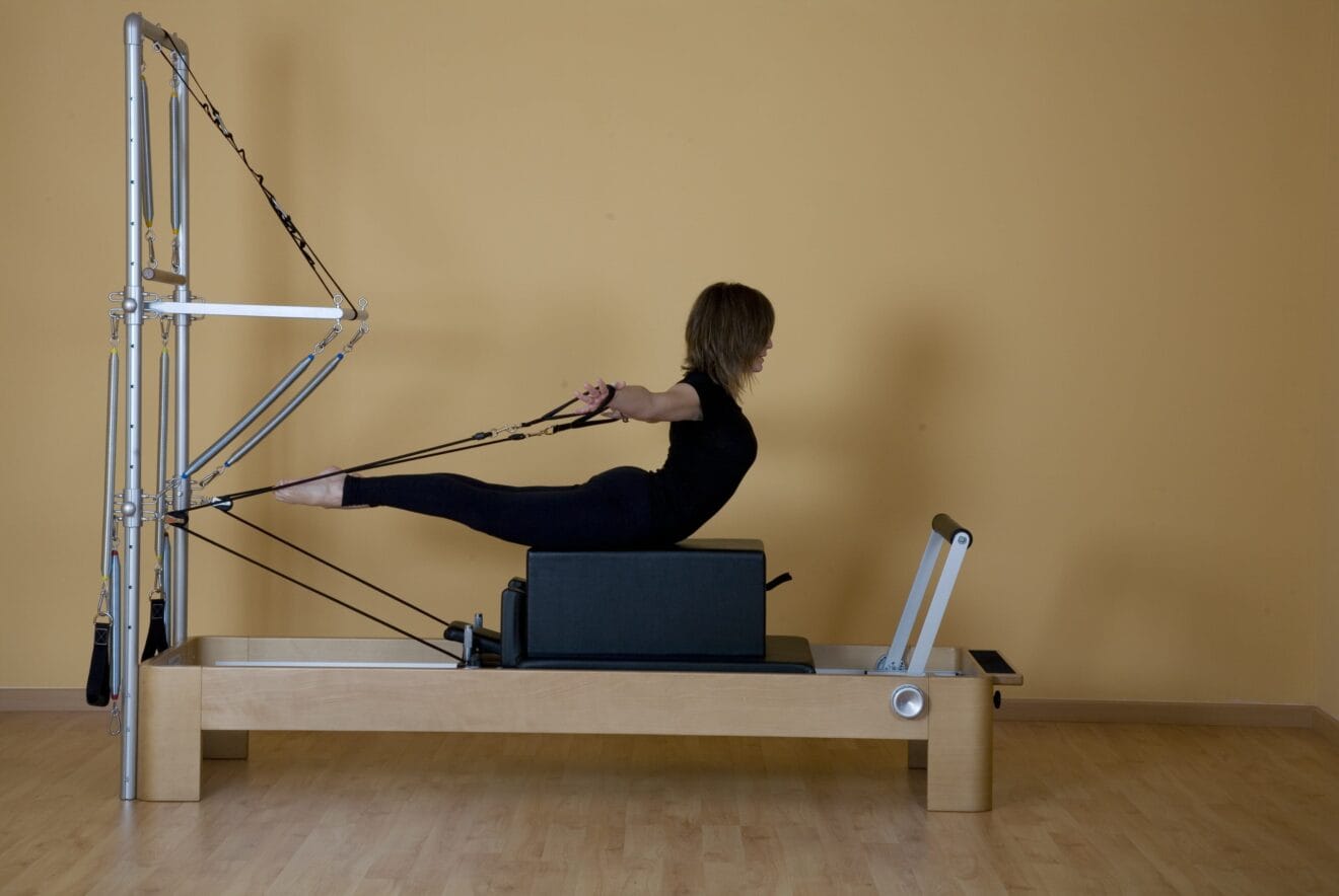 Pilates máquinas en el Centro Deportivo Dénia