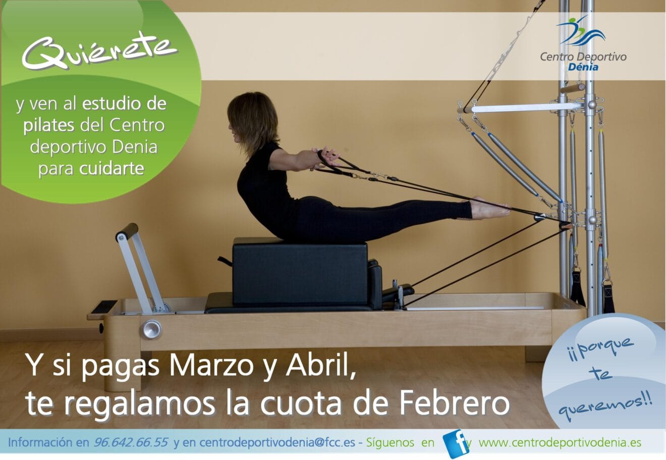 Quiérete en el Centro Deportivo Dénia