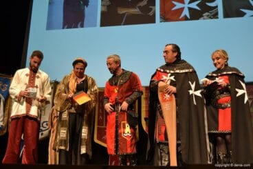 Presentación de capitanes Mig Any de Moros – Intercambio de regalos