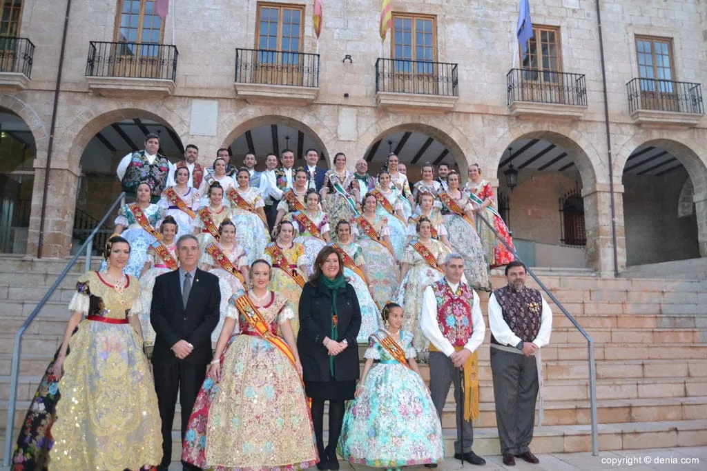 Inauguración exposición del Ninot 2015 - Junta Local Fallera Dénia