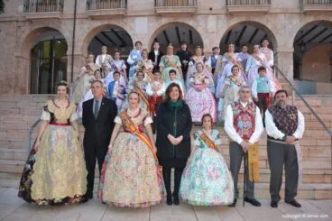 Inauguración exposición del Ninot 2015 – Cargos infantiles
