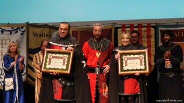 Presentación de capitanes Mig Any de Moros – capitanía cristiana