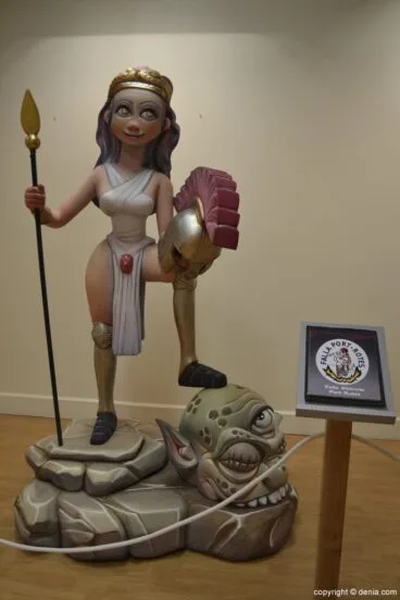 Inauguración exposición del Ninot 2015 – Ninot de la Falla Port Rotes