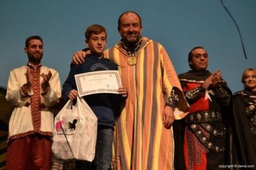 Presentación de capitanes Mig Any de Moros – premio dibujo Wallies