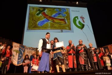 Presentación de capitanes Mig Any de Moros – premio dibujo Berbers Tuaregs