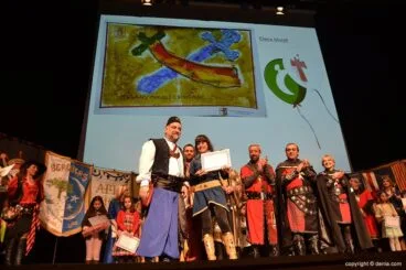 Presentación de capitanes Mig Any de Moros – premio dibujo Berbers Tuaregs