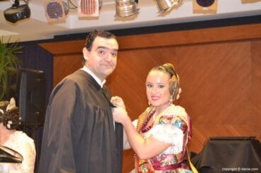 Sopar de Gala Falles Dénia 2015 – Bunyol d’or amb fulles de llorer i brillants