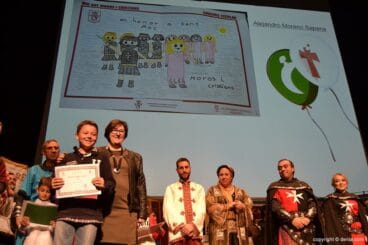 Presentación de capitanes Mig Any de Moros – premios dibujo