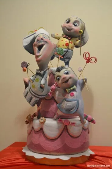 Inauguración exposición del Ninot 2015 – Ninot infantil de la falla Diana