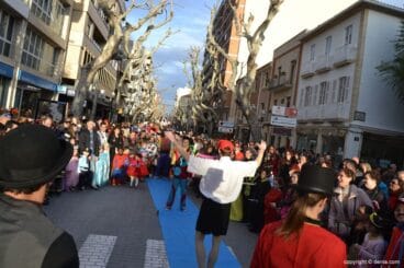 Carnaval en Dénia 2015 – Escena de circo