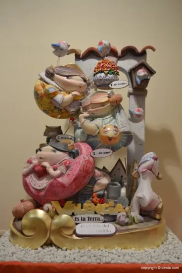 Inauguración exposición del Ninot 2015 – Ninot infantil de la falla Centro