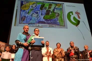 Presentación de capitanes Mig Any de Moros – premios dibujo