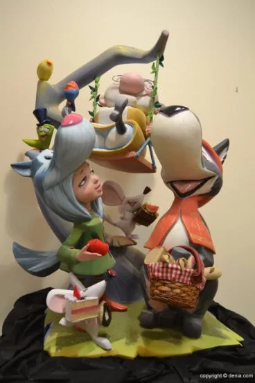 Inauguración exposición del Ninot 2015 – Ninot infantil de la falla Oeste