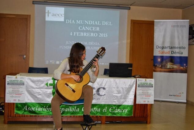 Actuación en el Día Contra el Cáncer