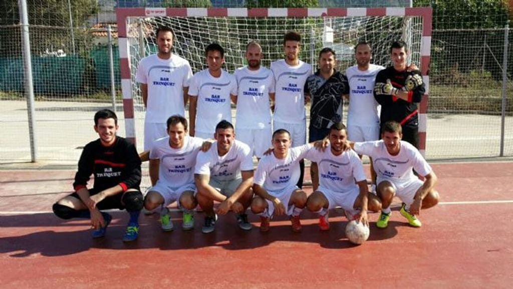 Equipo del Bar Trinquet líder de la liga ACYDMA