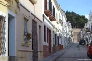 Calle San Francisco Dénia