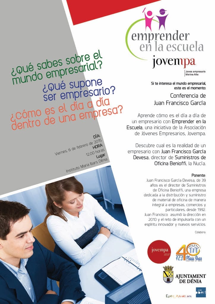 Charla de Jovempa en el Instituto María Ibars