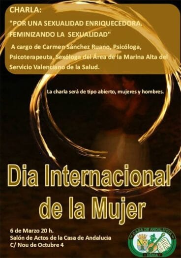 Charla del Día de la Mujer en la Casa de Andalucía