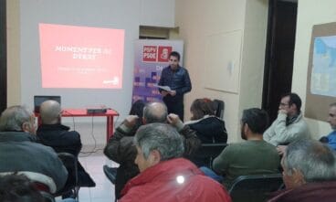 Debate sobre deporte entre los socialistas de Dénia