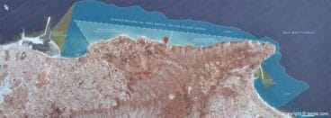 Delimitación de la reserva natural del Cabo de San Antonio