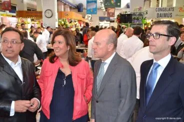 El conseller Máximo Buch con Ana Kringe
