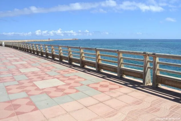 El mediterráneo desde el Puerto deportivo Marina de Dénia