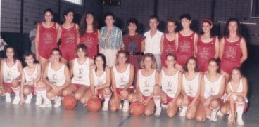 Equipo Mercaselex femenino junior y senior 1987 88