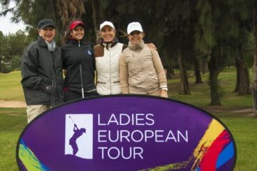 Equipo vencedor del Proam Let de la Sella